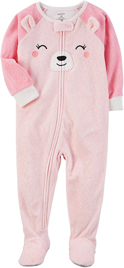 Carter's Long Sleeve One Piece Pajama-Toddler Girls (6M-5T) - ADDROS.COM